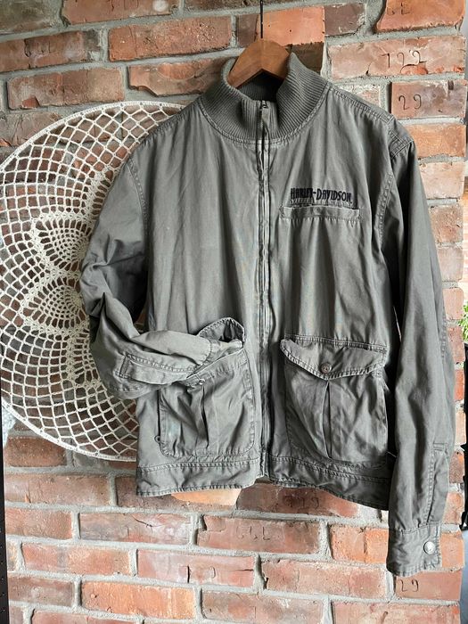 Męska dwustronna kurtka moro Harley Davidson Mud Dog M/L