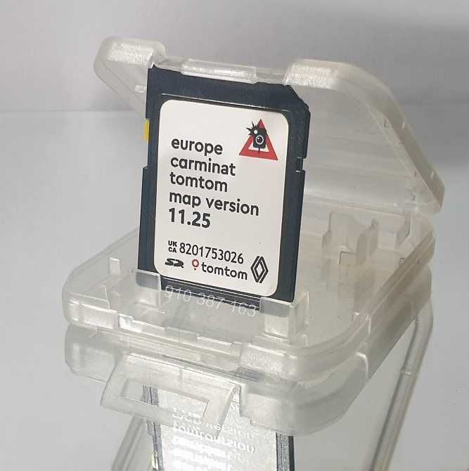 Renault Cartao de Mapas GPS Europa 2025 + Radar