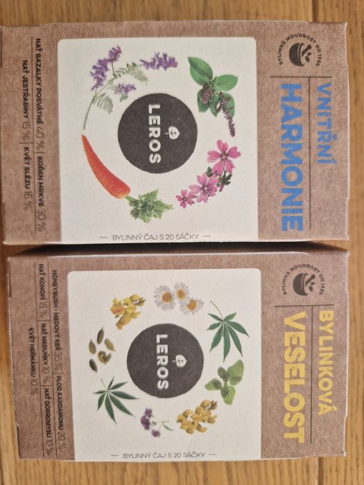 Czeskie herbatki ziołowe leros