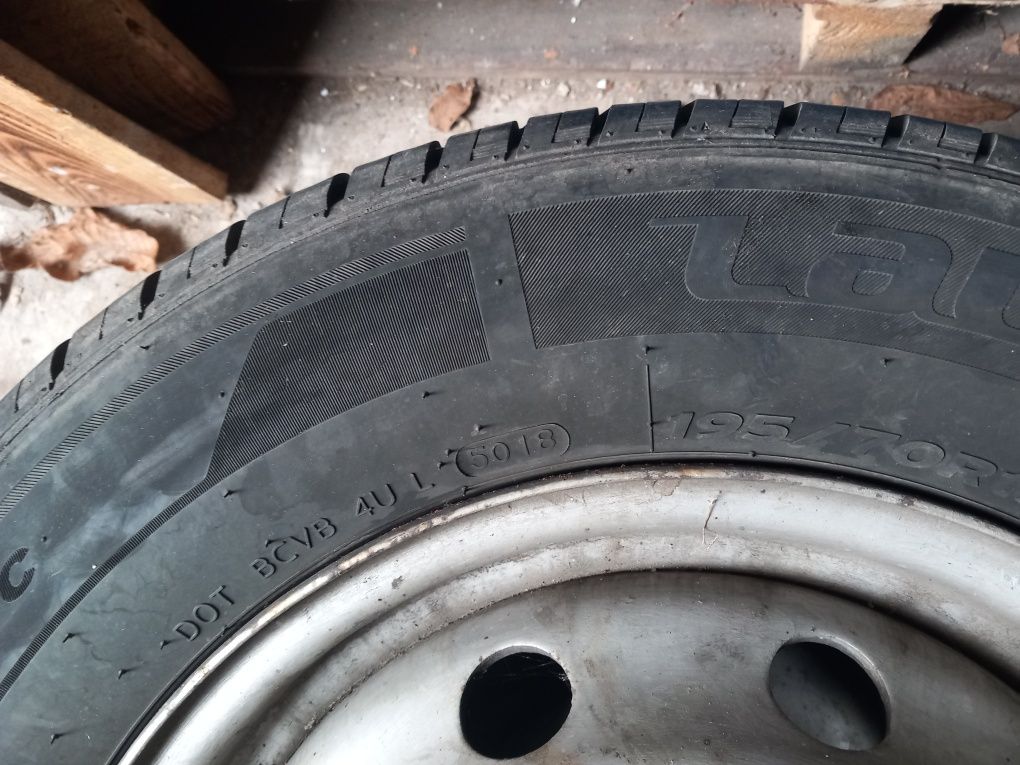 Koła ducato  opony letnie 195/70/15c 5x118