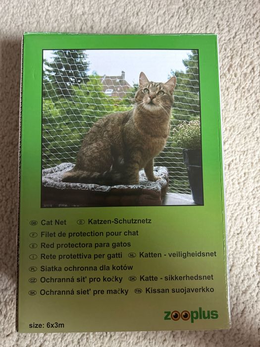 Siatka zabezpieczająca dla kota 6x3