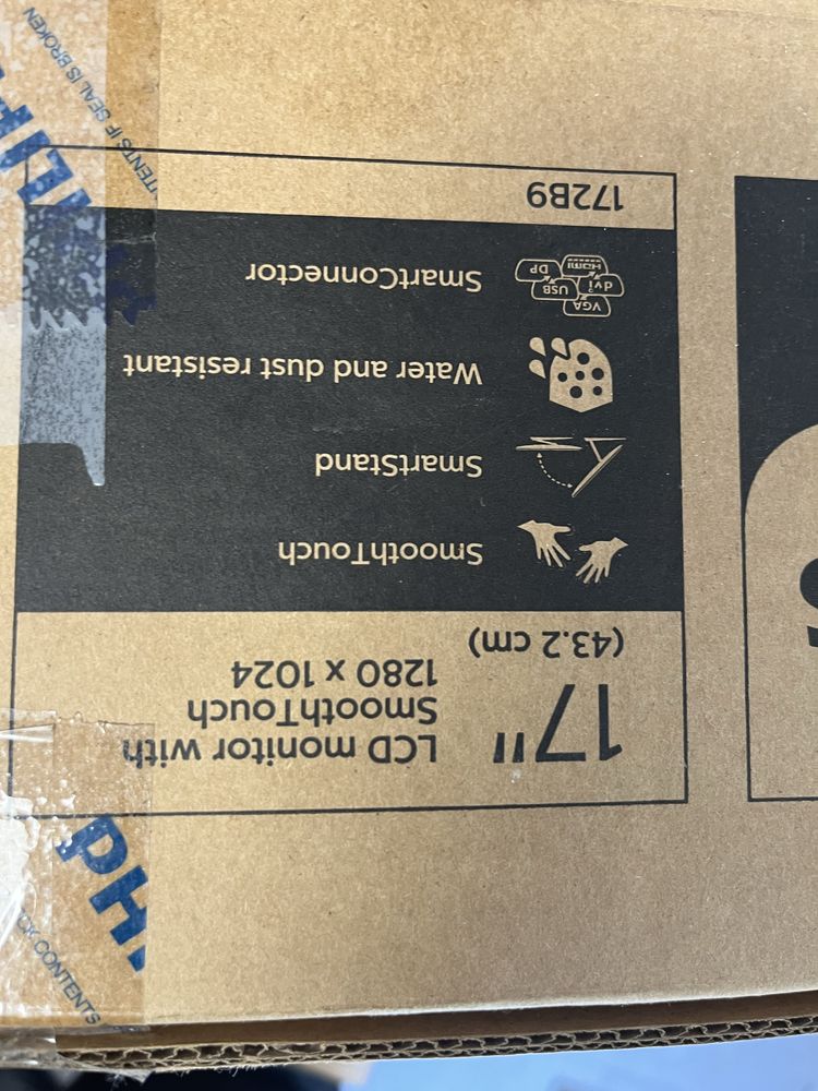Monitor dotykowy philips do kasy fiskalnej