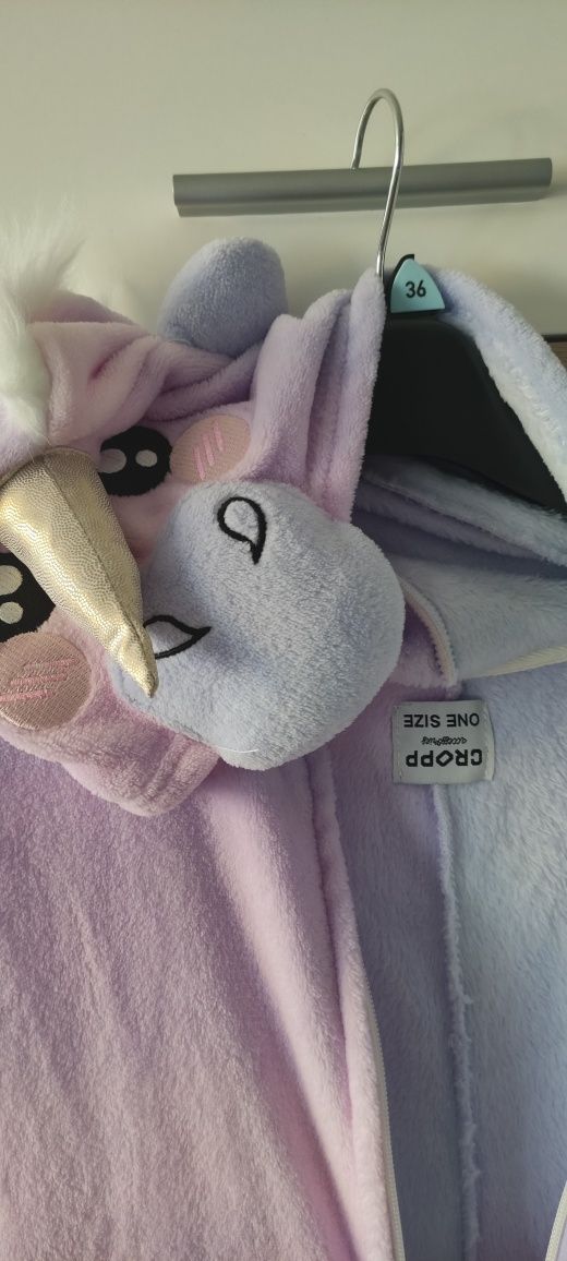 Cropp one size jednorożec piżama pluszowa