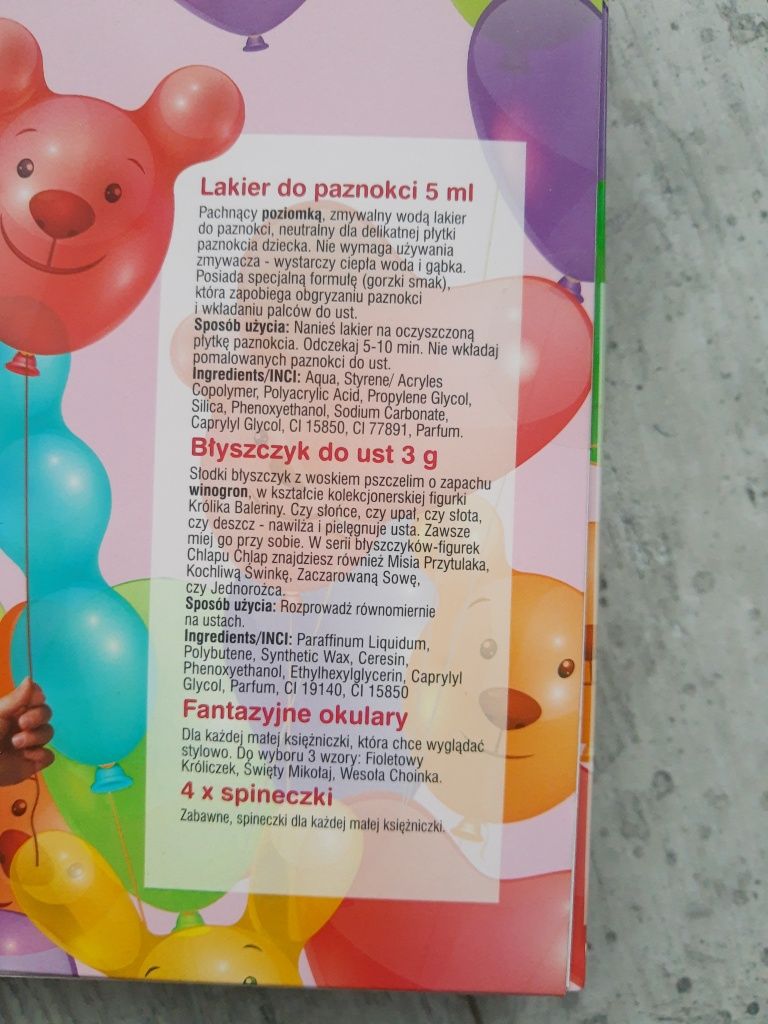 Nowy zestaw dla dziewczynki