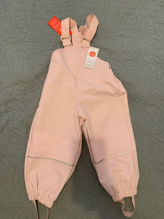 Spodnie dla dziewczynki waterproof, rozmiar 86