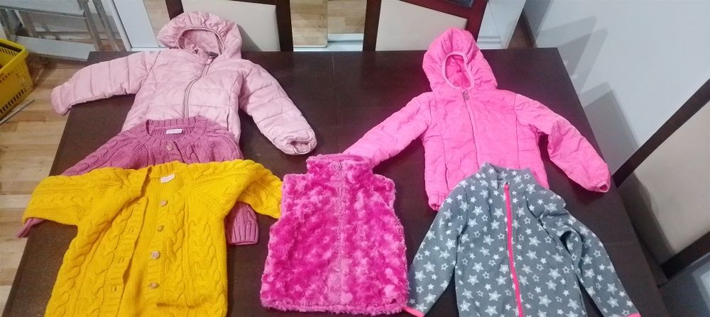 Zestaw ubrań dziewczynka 98/104