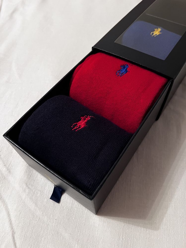 Ralph Lauren skarpety uniwersalne damskie prezent giftbox