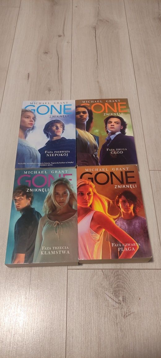 Gone 1-4 cz., Niepokój / Głód / Kłamstwa / Plaga - Michael Grant