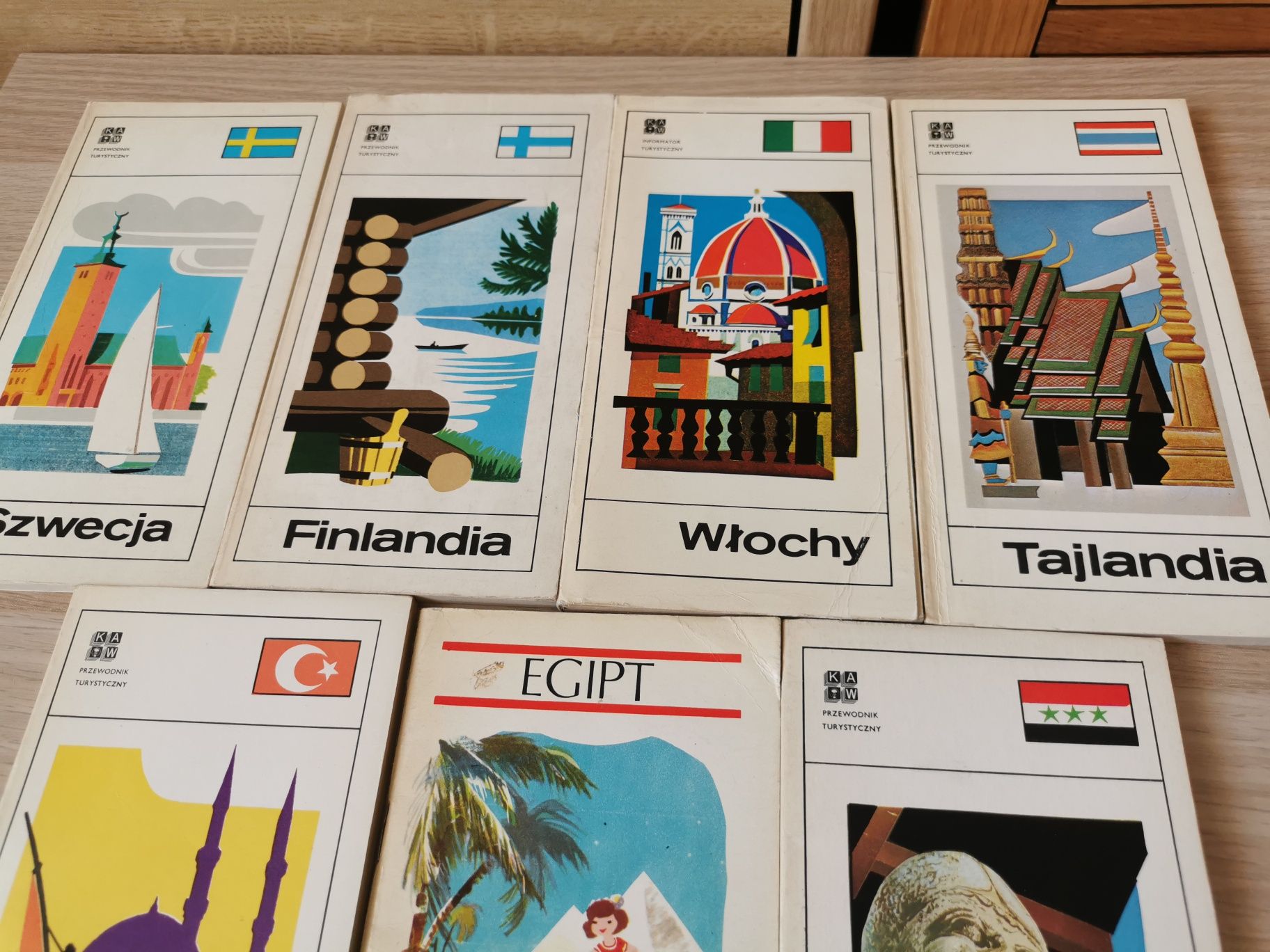 Informator turystyczny vintage Krajowa Agencja Wydawnicza
