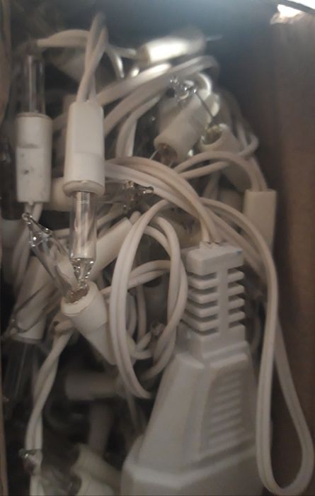 Girlanda świąteczna - sople. Wewnętrzna