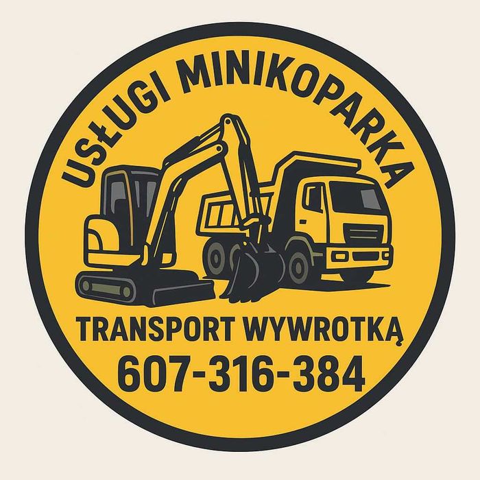 Usługi Mini koparką , transport wywrotką !!