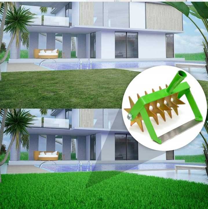 Wertykulator Kultywator 6-gwiazdkowy z Ostrzem Aerator ręczny