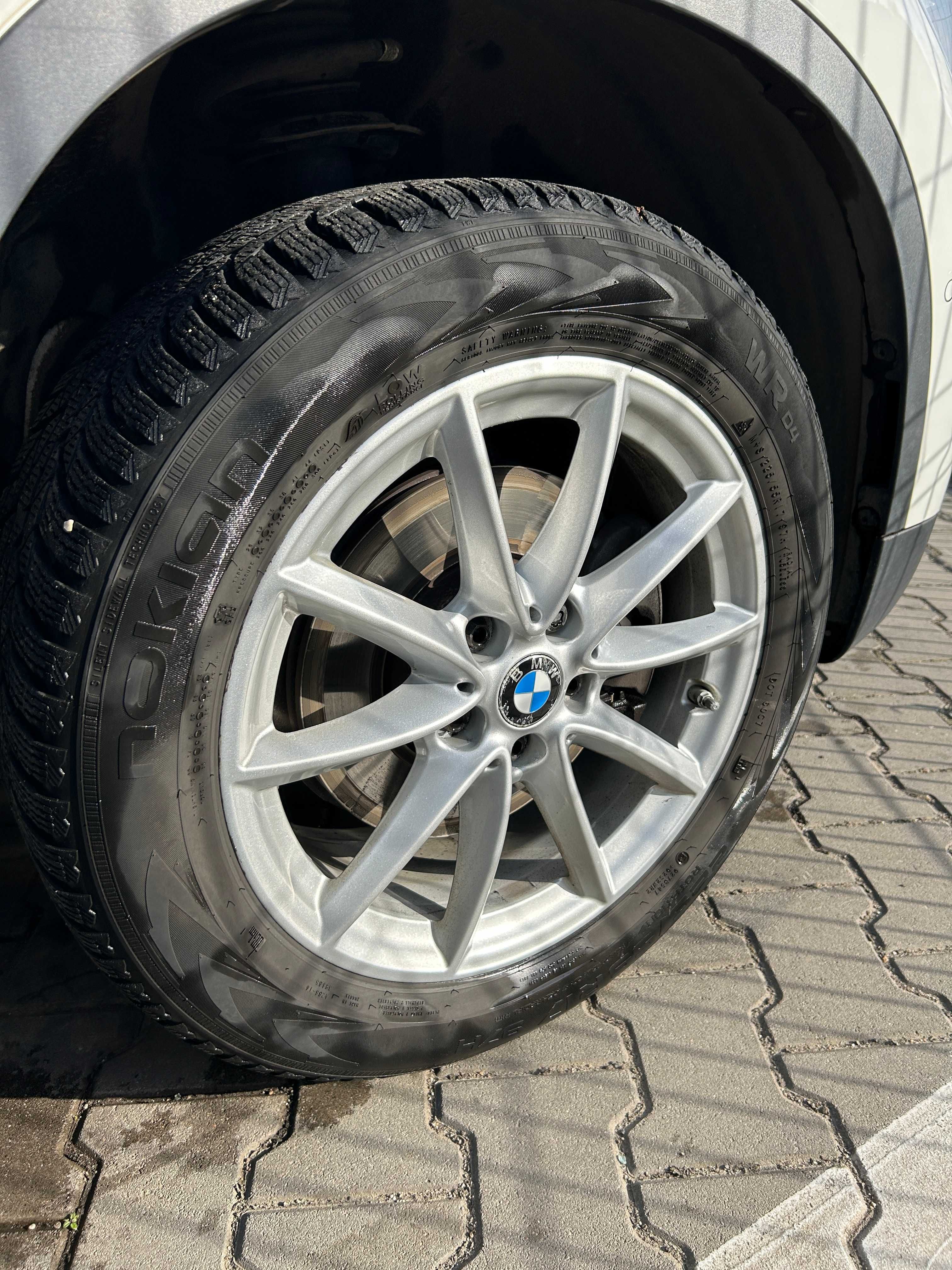 BMW koła felgi z oponami 225/55 R17 97H zimowe f48 x1 alufelgi opony