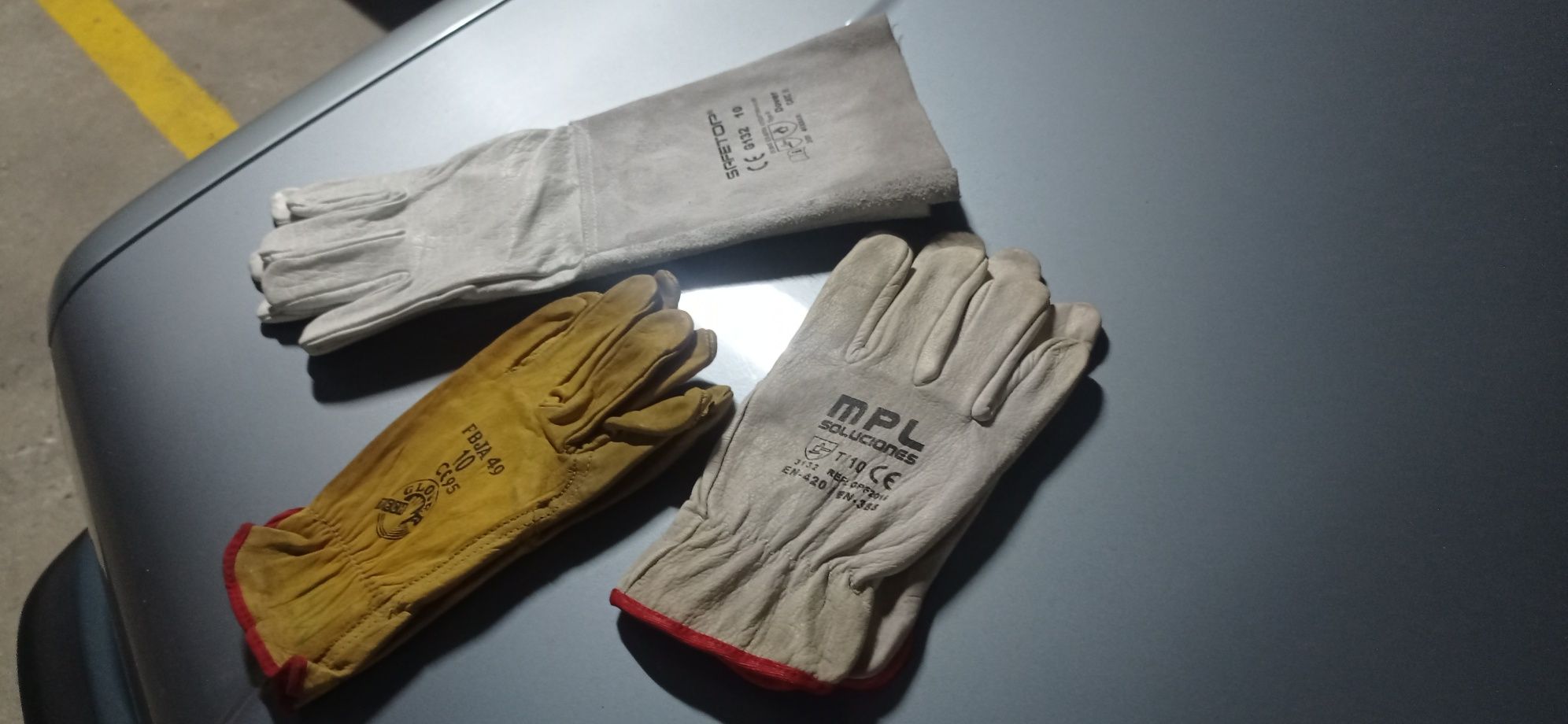 Luvas para Soldadores e Tubistas