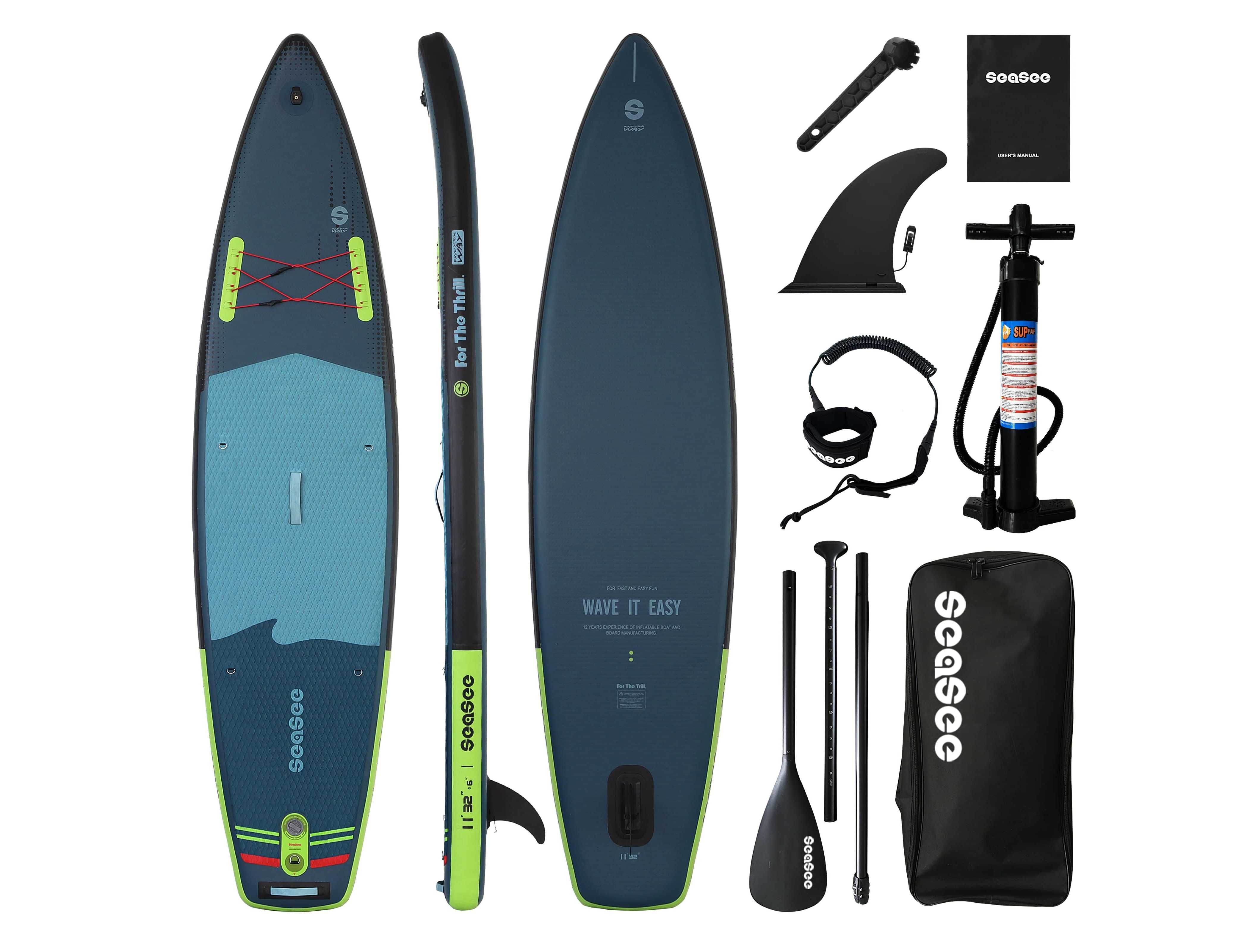 Nowa Deska SUP SeaSee  11'0'' / 330cm / Mocowanie GoPro / Zestaw