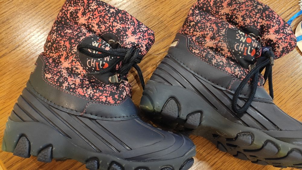 Śniegowce dla dziewczynki rozmiar 29