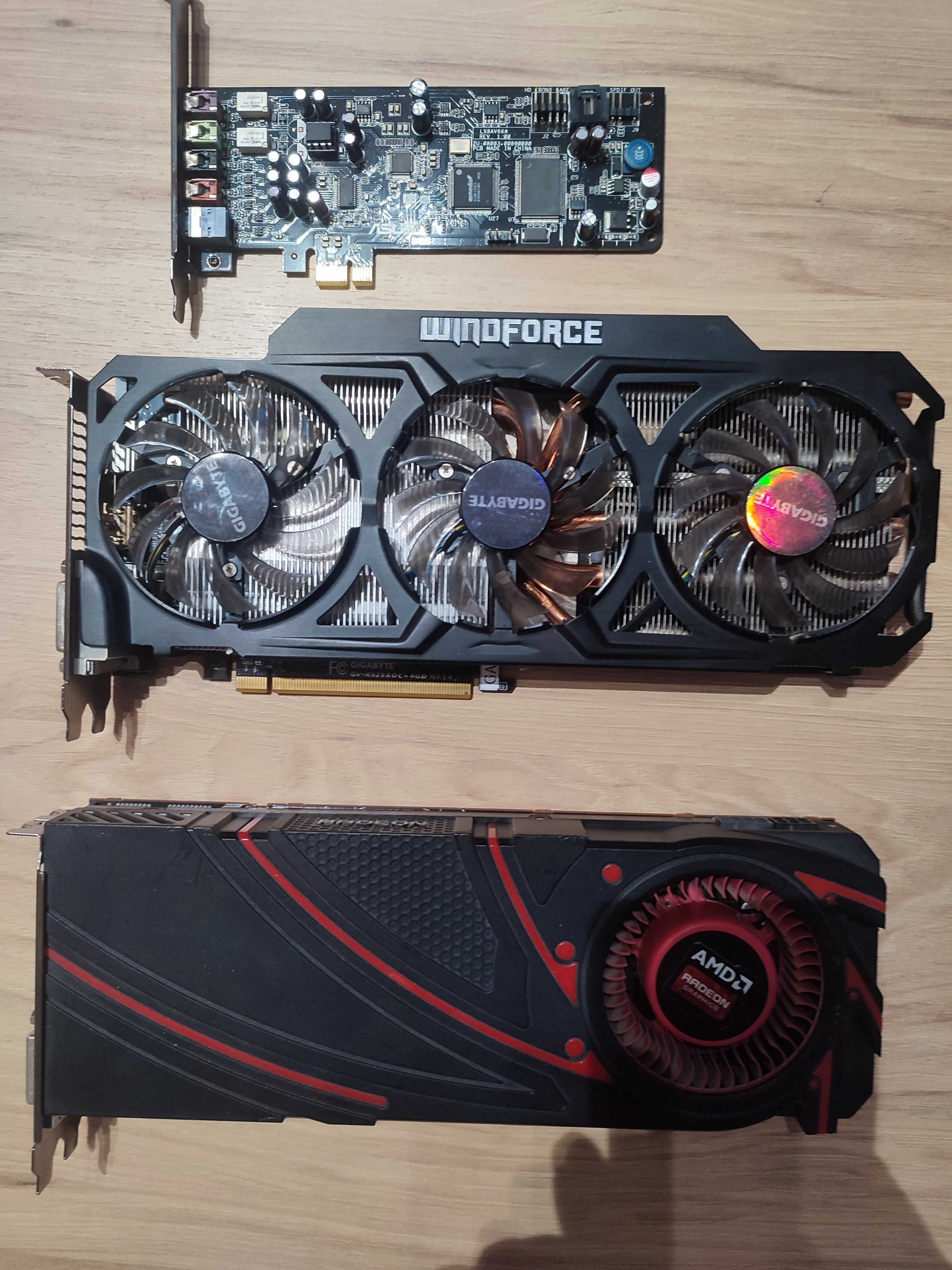 Komputer i5 4670k 16GB DDR3 Radeon R9 290x SLI CROSSFIRE xonar dsx