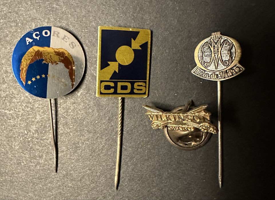 Pin's, conjunto de 4
