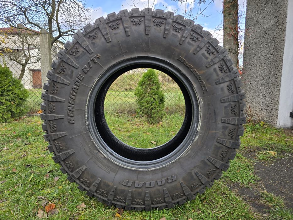 Opony offroad 4x4 Radar Renegade RT+ 35x12.5r17 3023 stan bardzo dobry