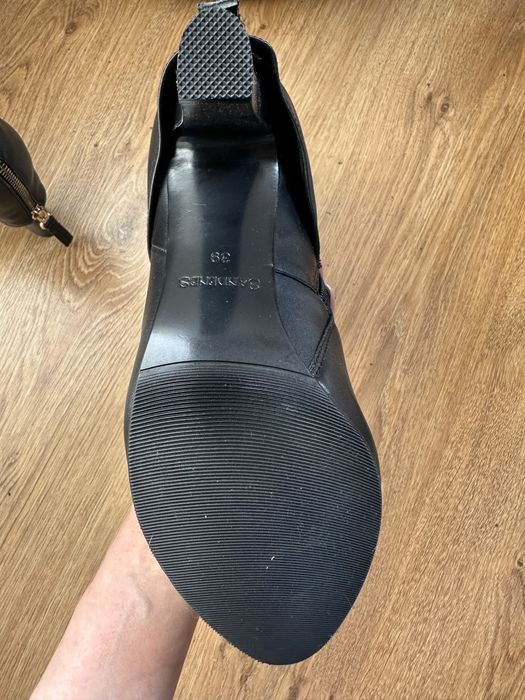 Трендові ботильони труби чоботи сапожки 38 39 розмір