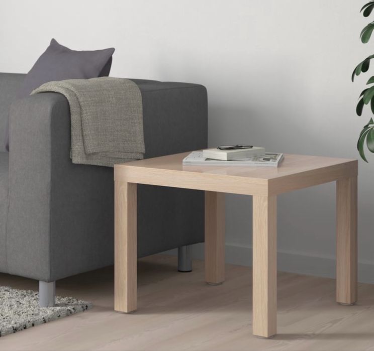 Stolik Ikea 55x55 imitacja dębu. Stan jak nowy. Cena ostateczna.