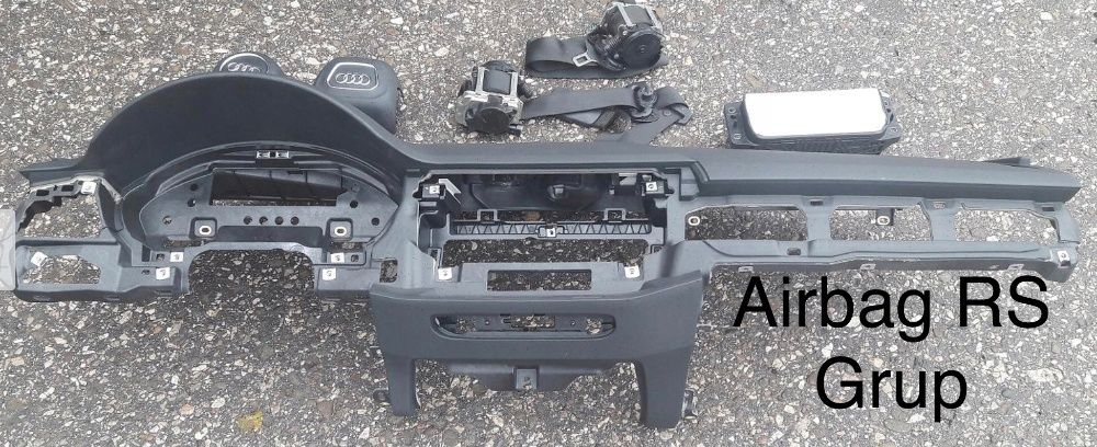 Audi A5 A6 novo modelo - tablier airbags cintos!