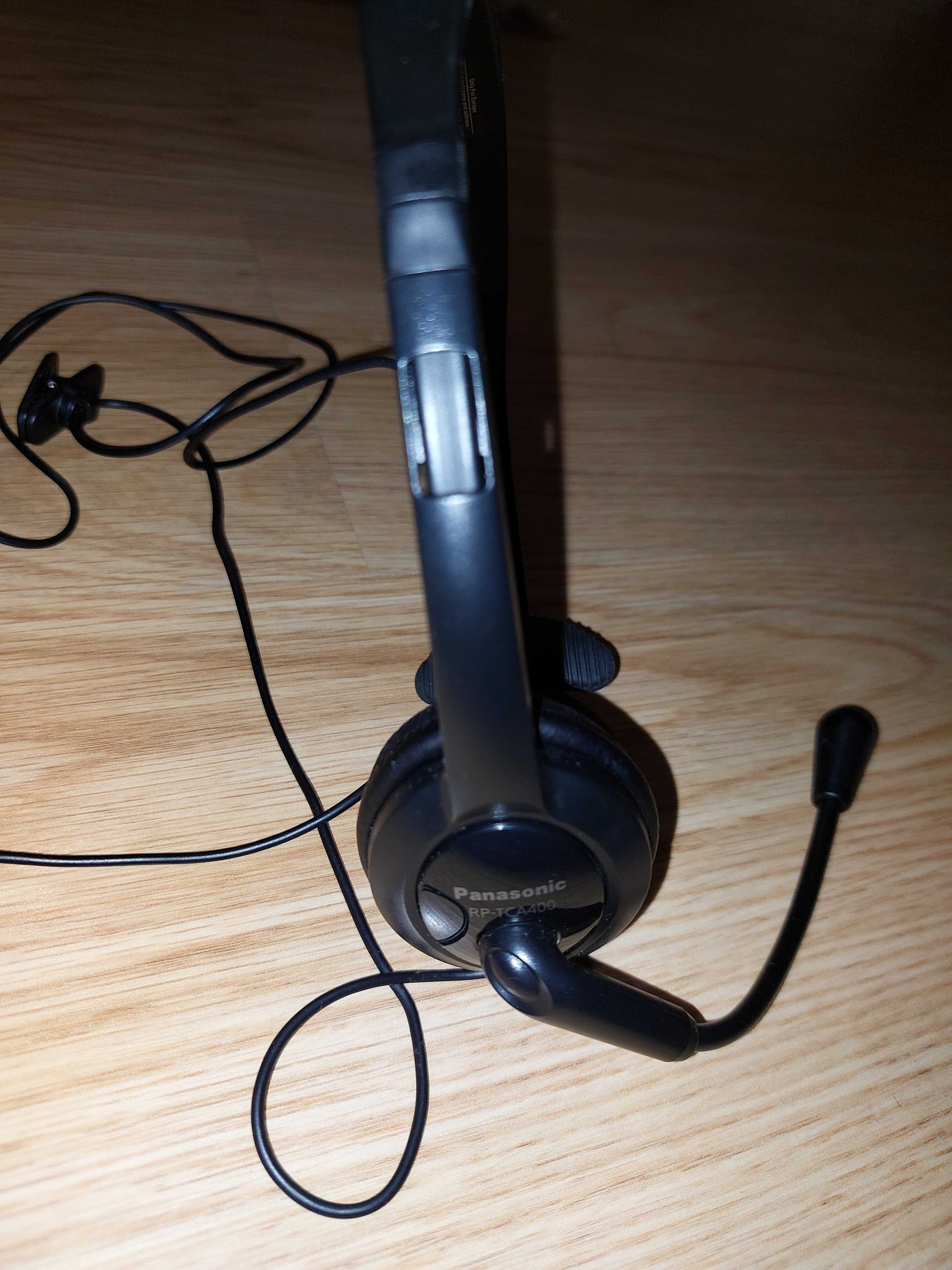 Headset Panasonic RP‑TCA400 – Como Novo