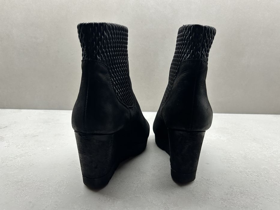 Buty zimowe na koturnie