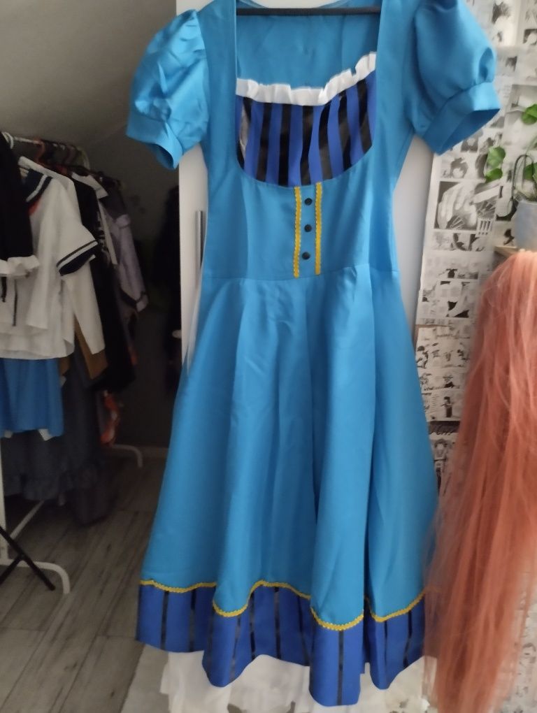 Cały cosplay Elizabeth Midford stan idealny