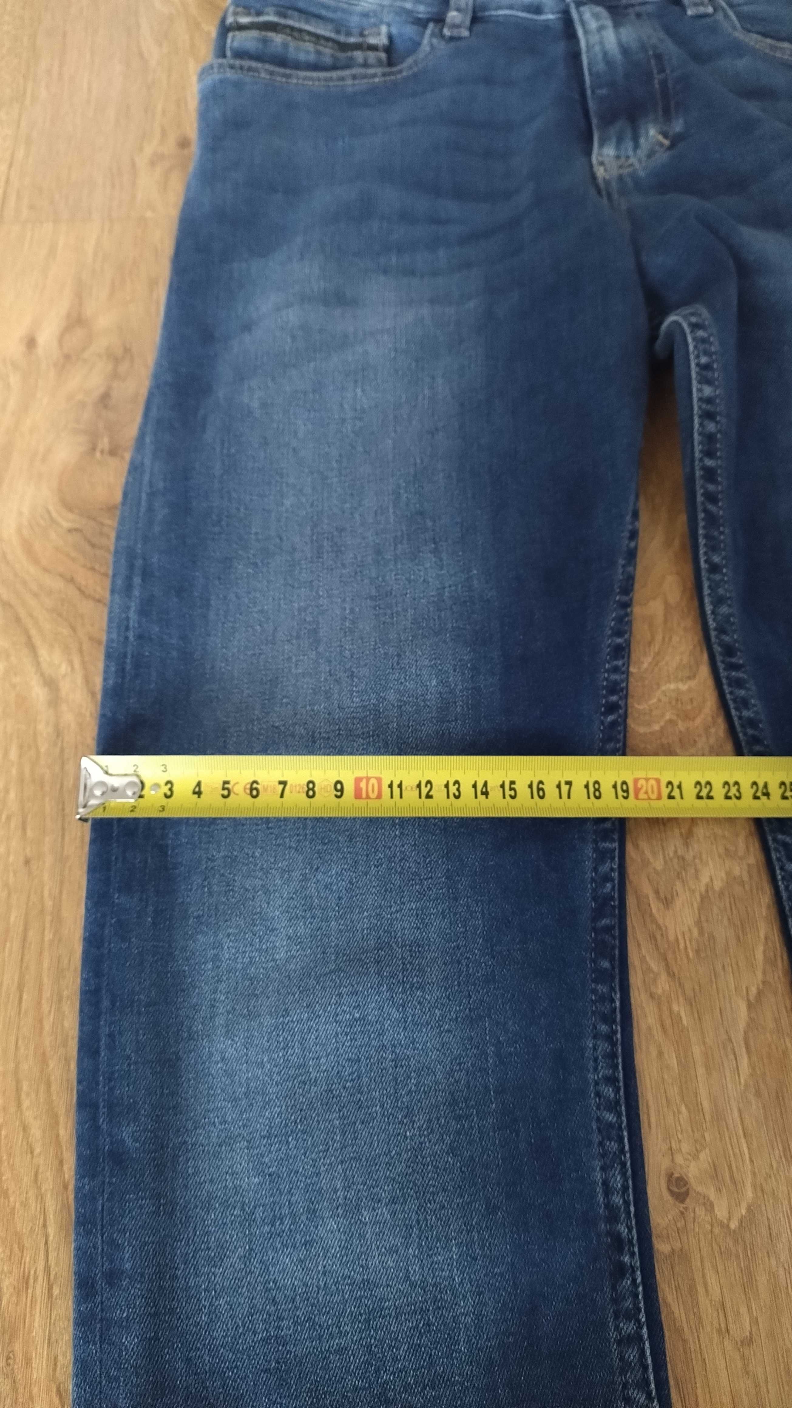 Calvin Klein Jeans true dark blue stretch 29/32 spodnie męskie jeansow