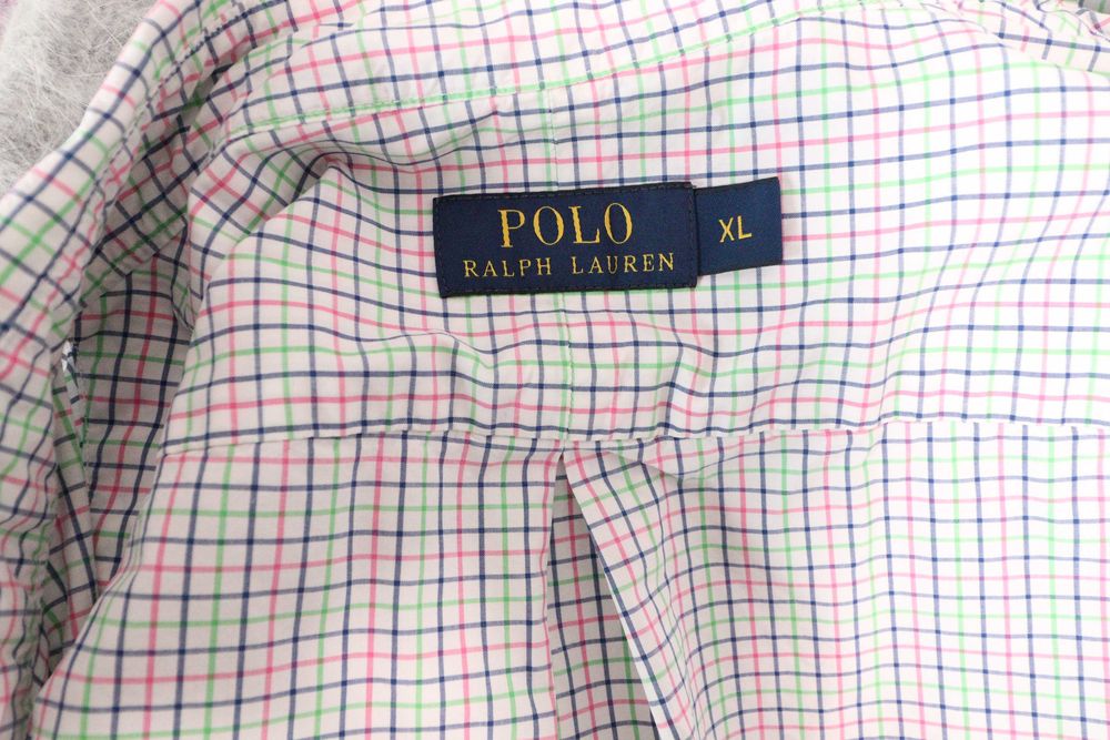 Bawełniana koszula Polo Ralph Lauren 100% bawełna XL