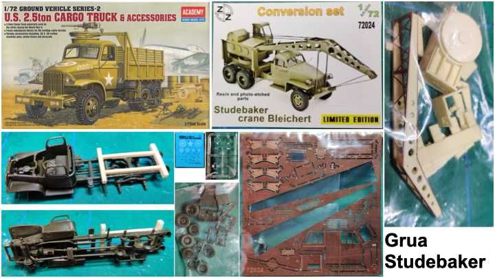 Kits modelismo 1/72 Veículos Militares diversos