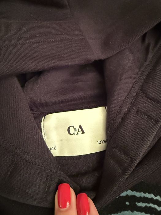 Утеплений худі світшот c&a, h&m, 134-140 см