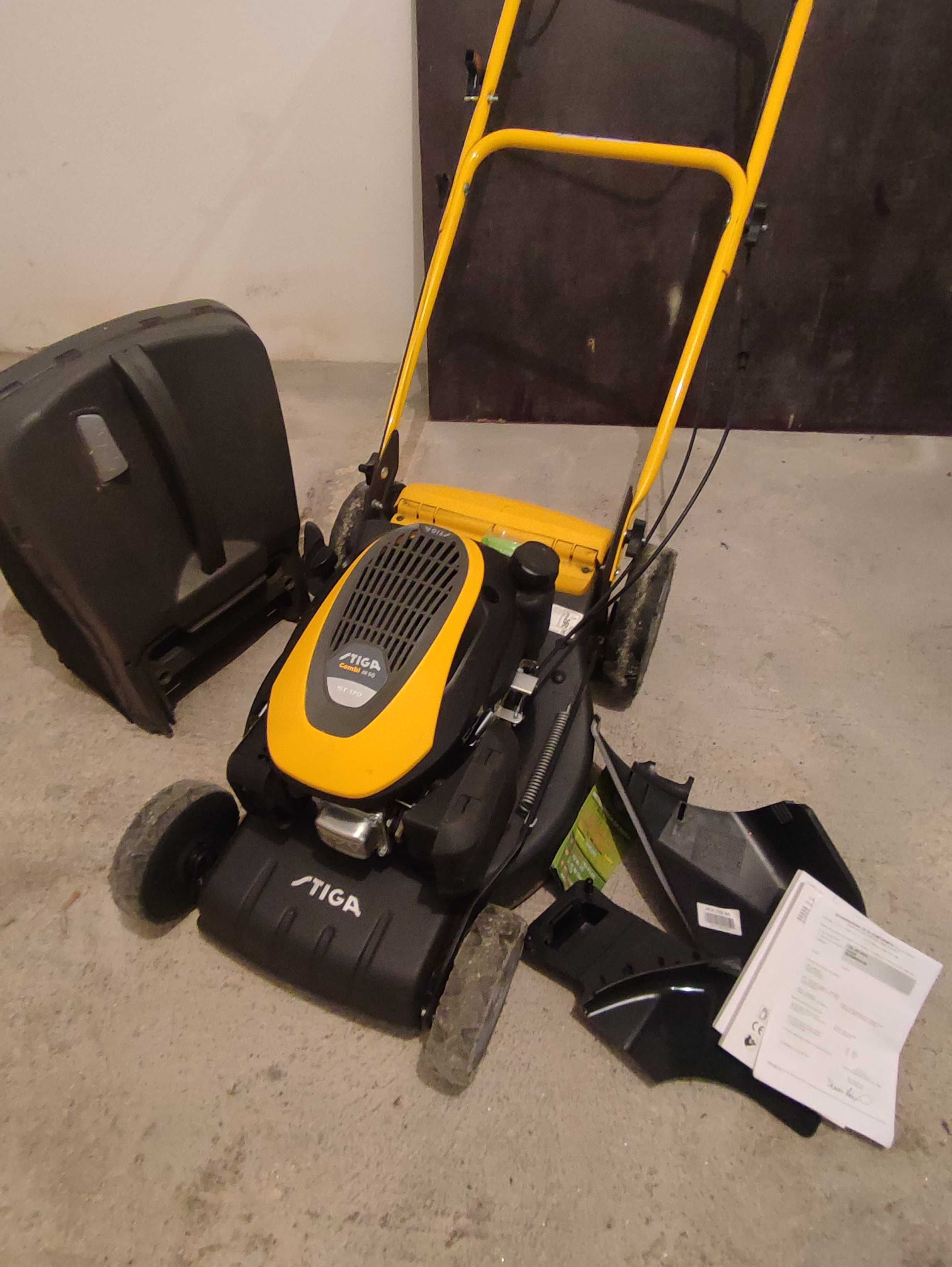 Vendo máquina corta relva gasolina como nova