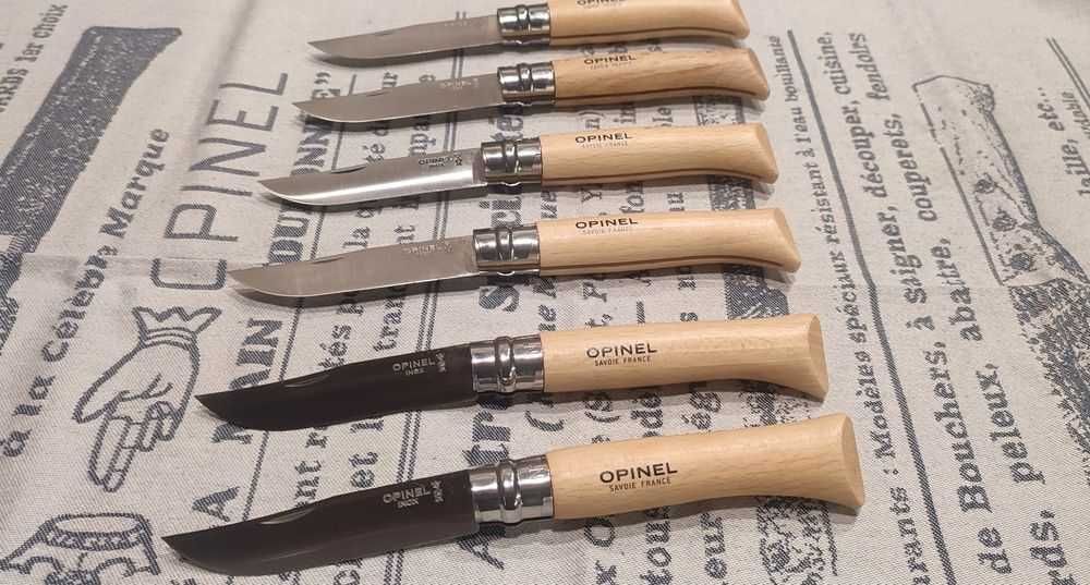 Opinel Inox 10 Natural 123100 кухонный нож лезвие нержавейка дерево