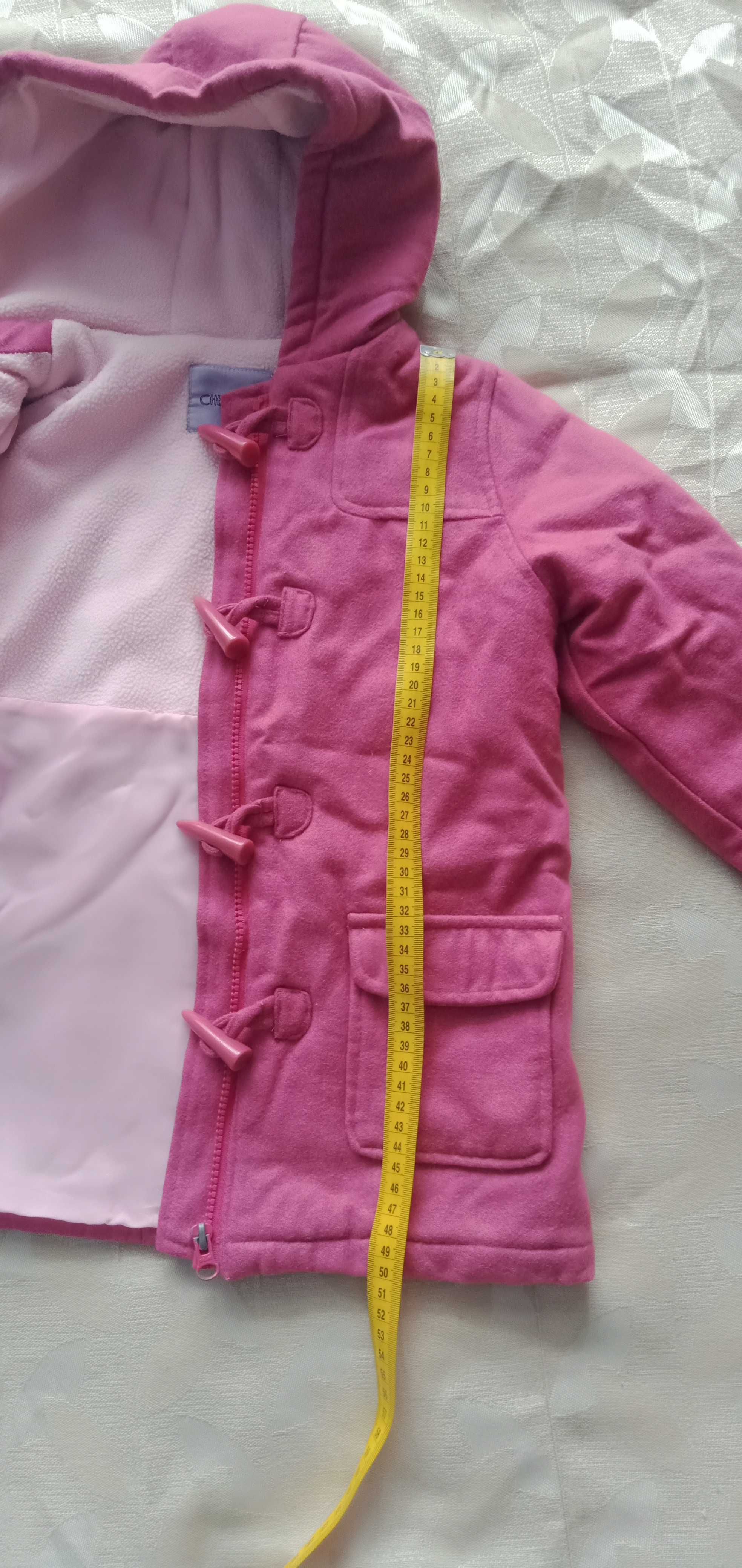 Пальто для дівчинки на 4 - 5 років, розмір 110