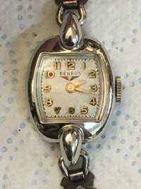 Zegarek damski vintage BENRUS model BN 1 na 15 kamieniach sprawny
