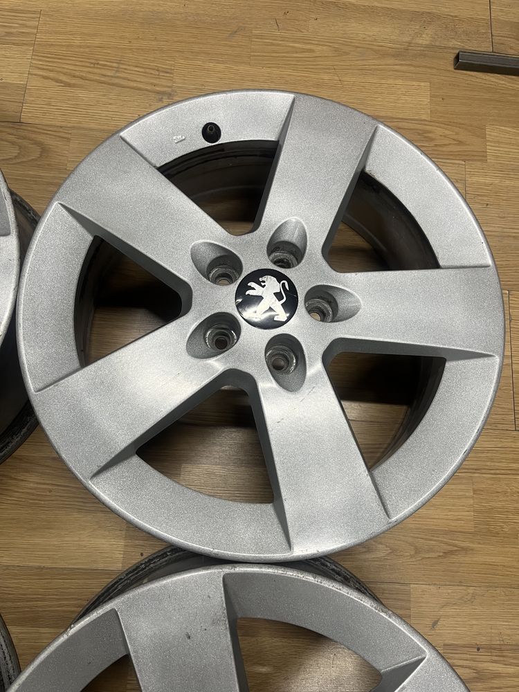 Легкосплавні  оригінальні диски диски Citroen ,Peugeot 5*108R17