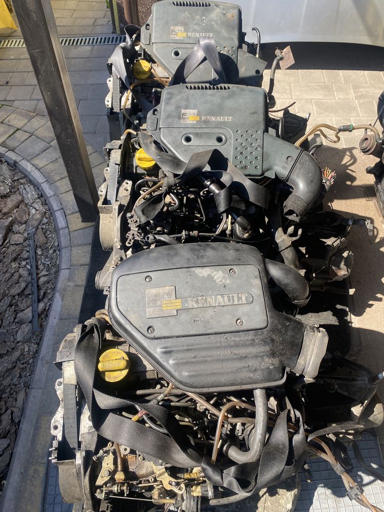 Мотор Двигун Двигатели Коробка 1.9 F80Q Renault kangoo  Рено Кенго
