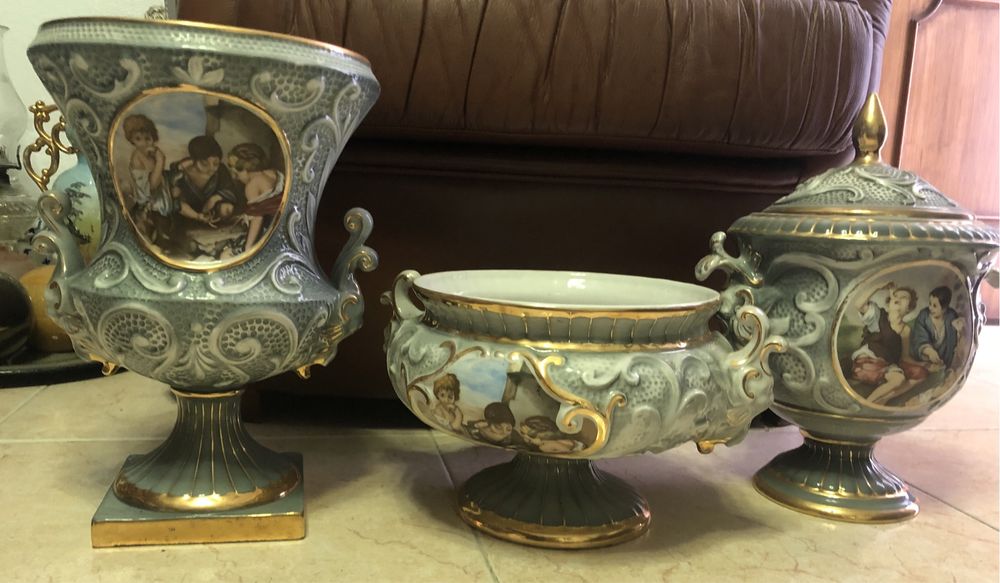 Vaso Pote Teririna anos 50