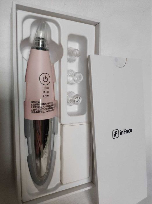 Вакуумний прилад для чищення пор обличчя Xiaomi InFace White (MS7000)