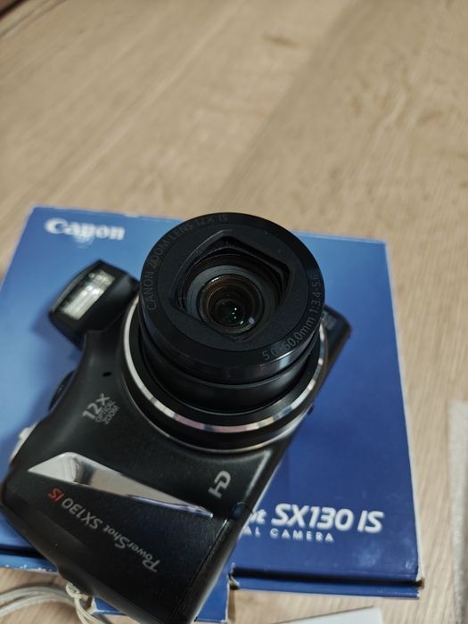 Aparat cyfrowy Canon PowerShot SX130 IS 12.1Mgpx jak nowy TOP