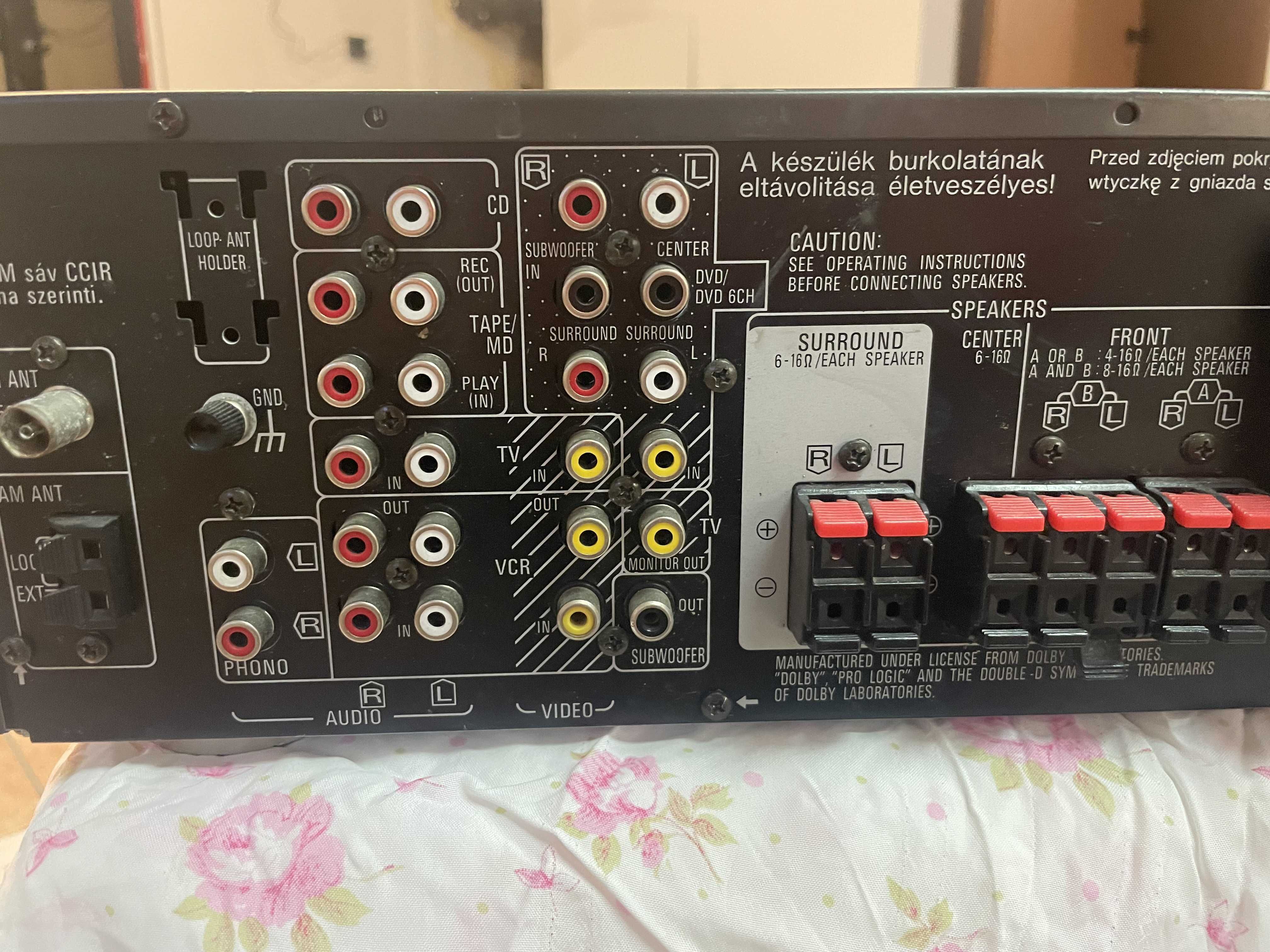Amplituner Technics SA-AX530 w bardzo ładnym stanie