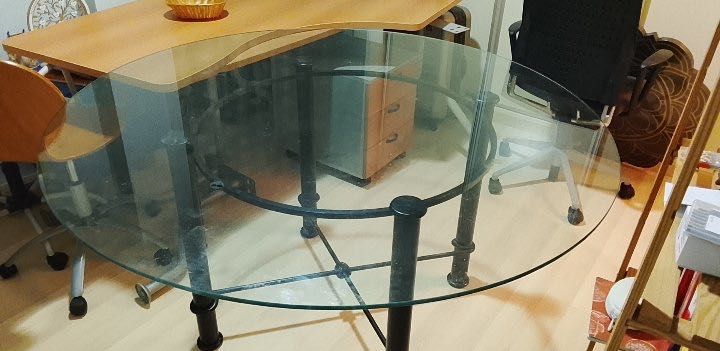 Mesa de jantar redonda