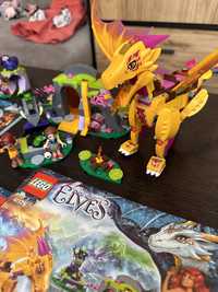 Lego elves 41175 smok ognia - kompletny + gratis