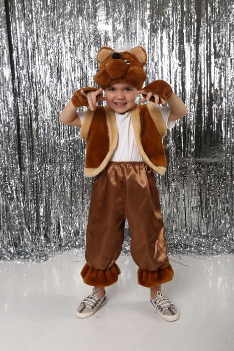 Новорічний костюм "Ведмедик" / Ведмідь / Мишка коричневий