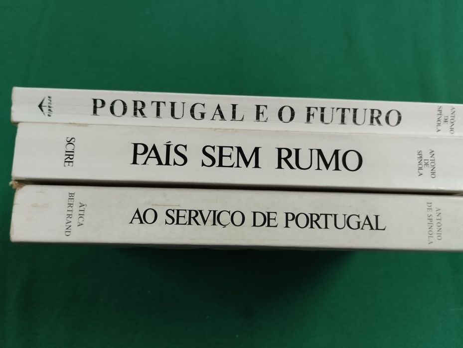 Antonio Spínola 3 livros