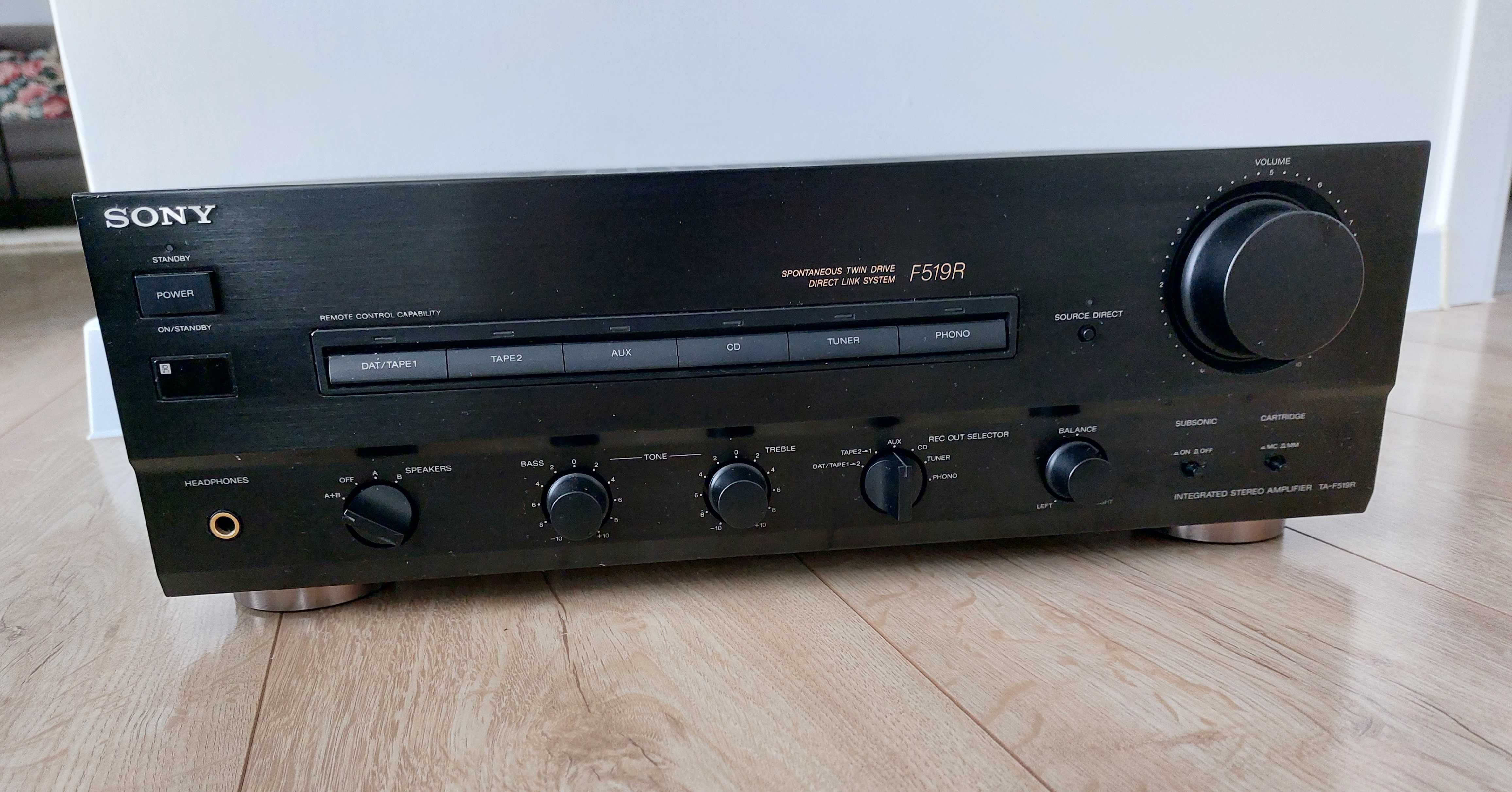 sony ta-f519r wzmacniacz stereo