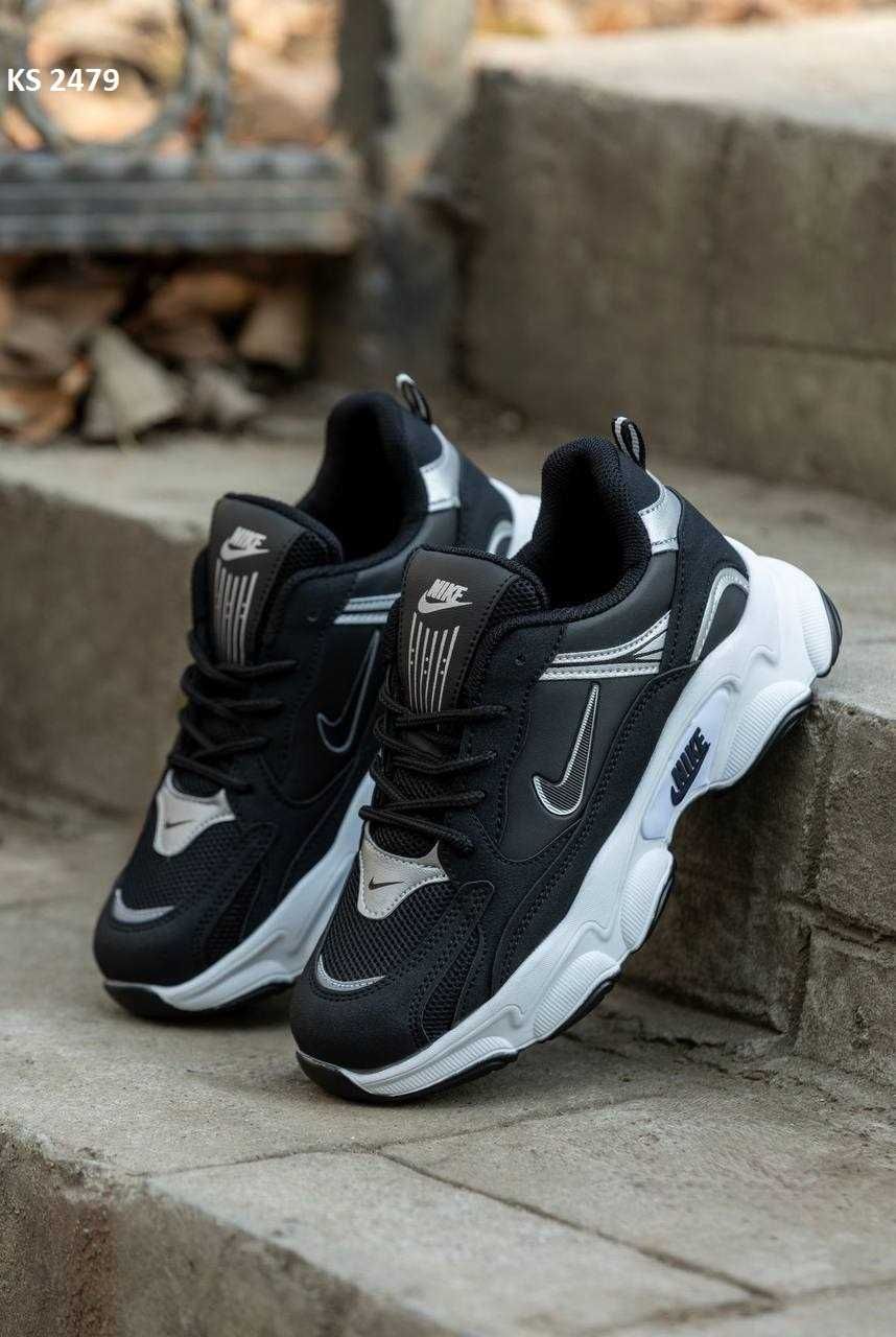 Кросівки Nike Air Black White. Арт: KS 2479
