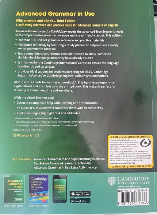 Advanced Grammar in Use – Martin Hewings (Cambridge, Third Edition)